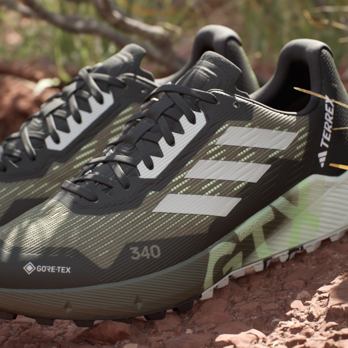 Adidas Terrex Agravic Flow GORE-TEX Trail Running Shoes 2.0. 9