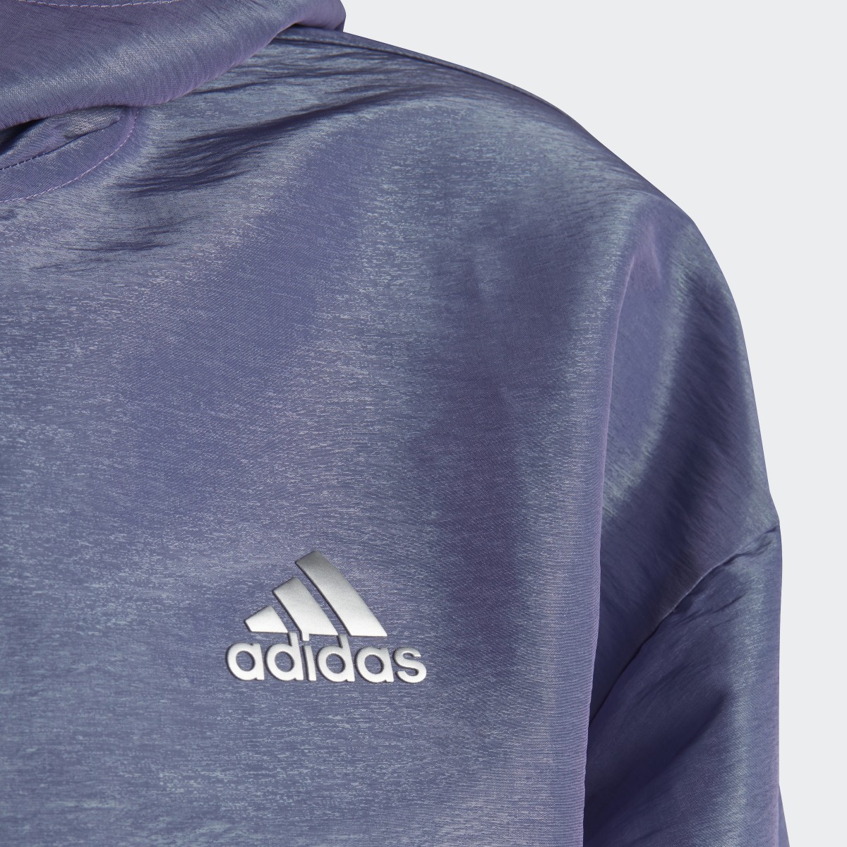 Adidas Dance Loose Fit Woven Half-Zip Kapüşonlu Üst. 4