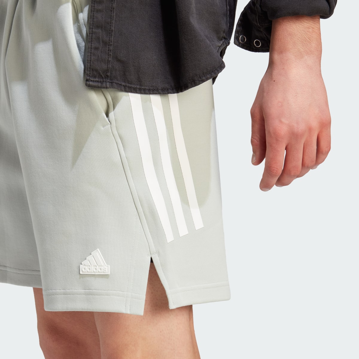 Adidas Future Icons 3-Stripes Shorts. 5