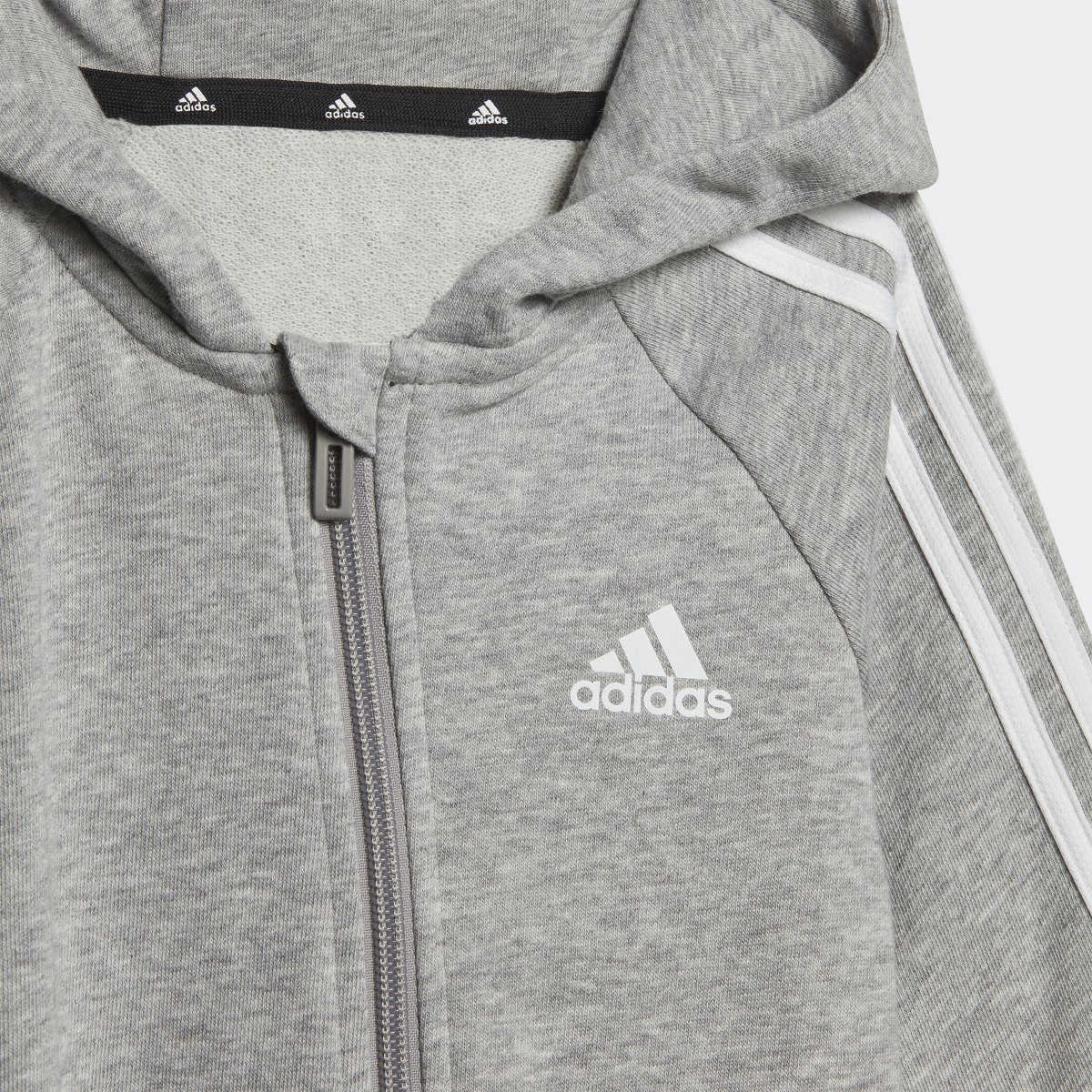 Adidas Strój jednoczęściowy Essentials 3-Stripes French Terry Kids. 5