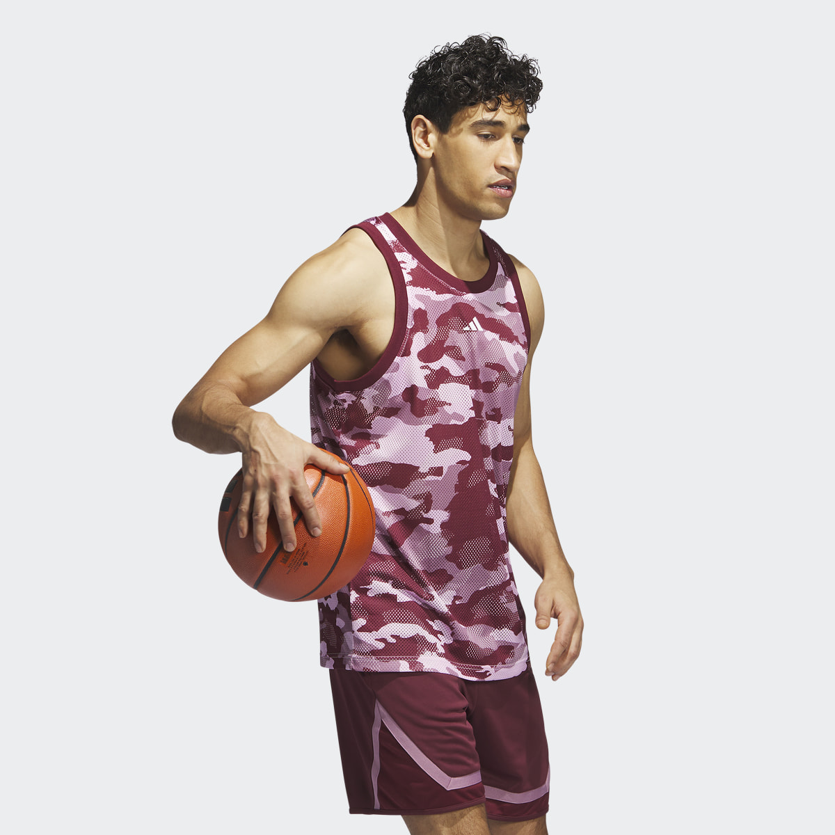 Adidas Basketball Legends Allover Print Tank Top. 4
