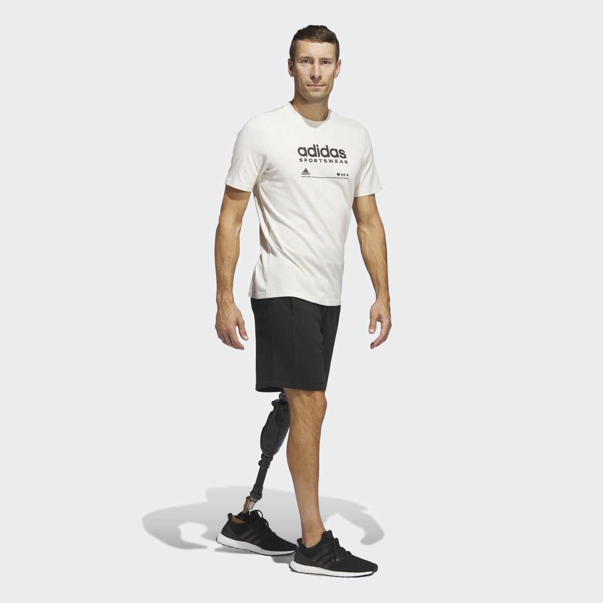 Adidas Lounge Graphic Tee. 4