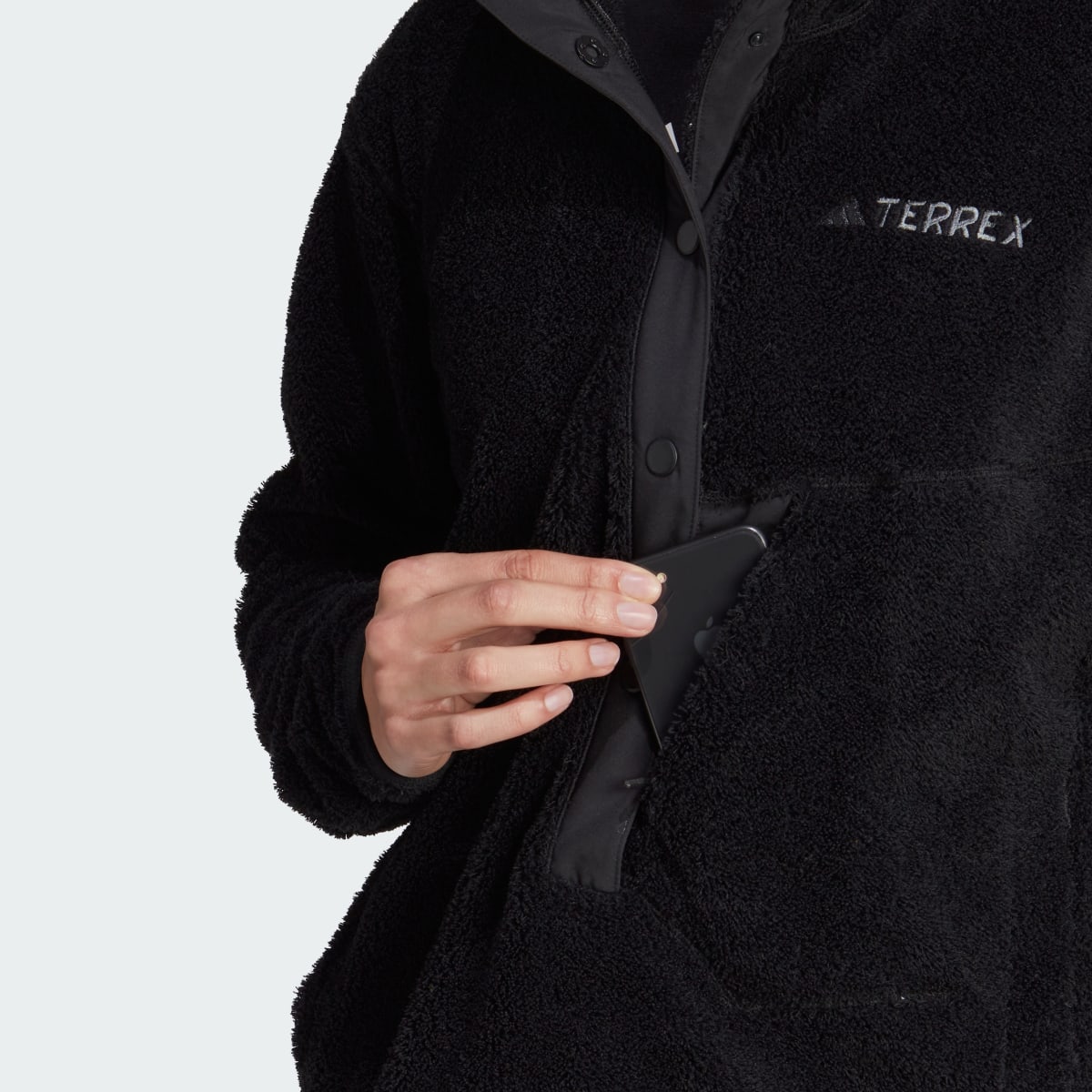 Adidas Sudadera técnica Terrex XPLORIC High-Pile-Fleece. 6