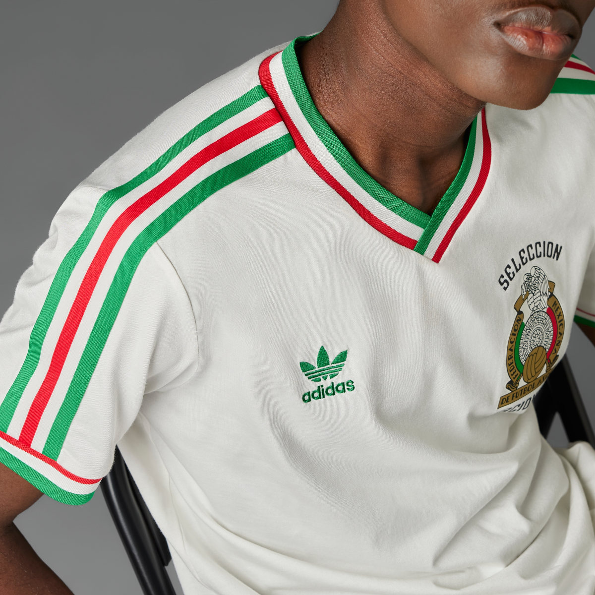 Adidas Camisola Alternativa 1985 do México. 7