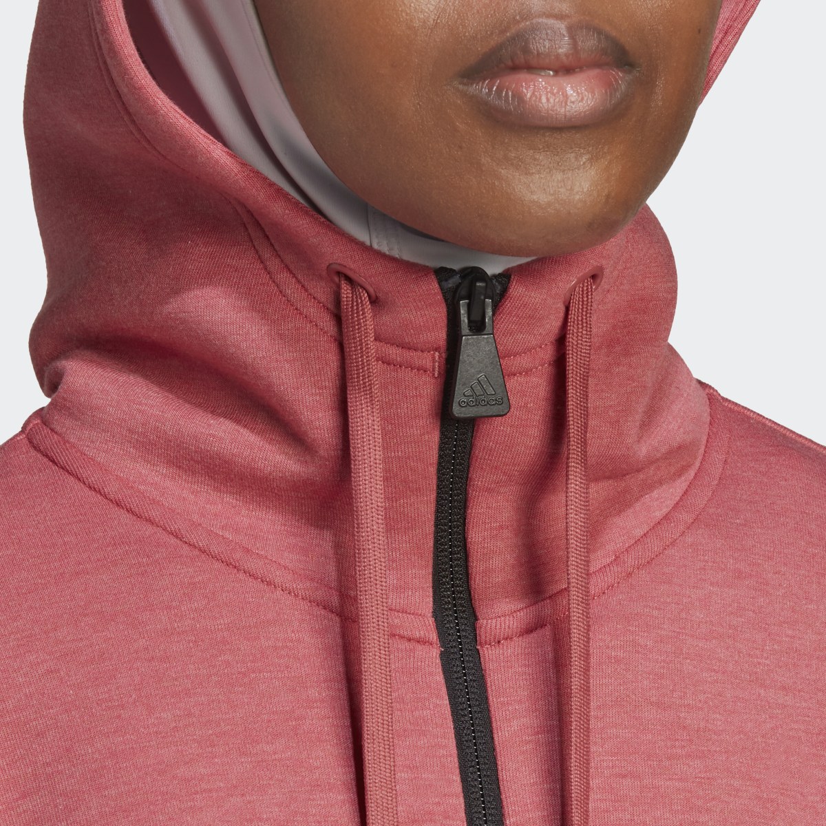 Adidas Mission Victory Loose Fit Full-Zip Hoodie. 7