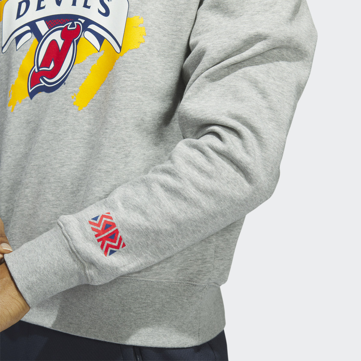 Adidas Devils Vintage Crew Sweatshirt. 7