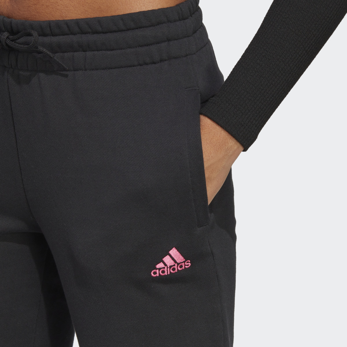 Adidas Essentials Linear French Terry Cuffed Pants. 5