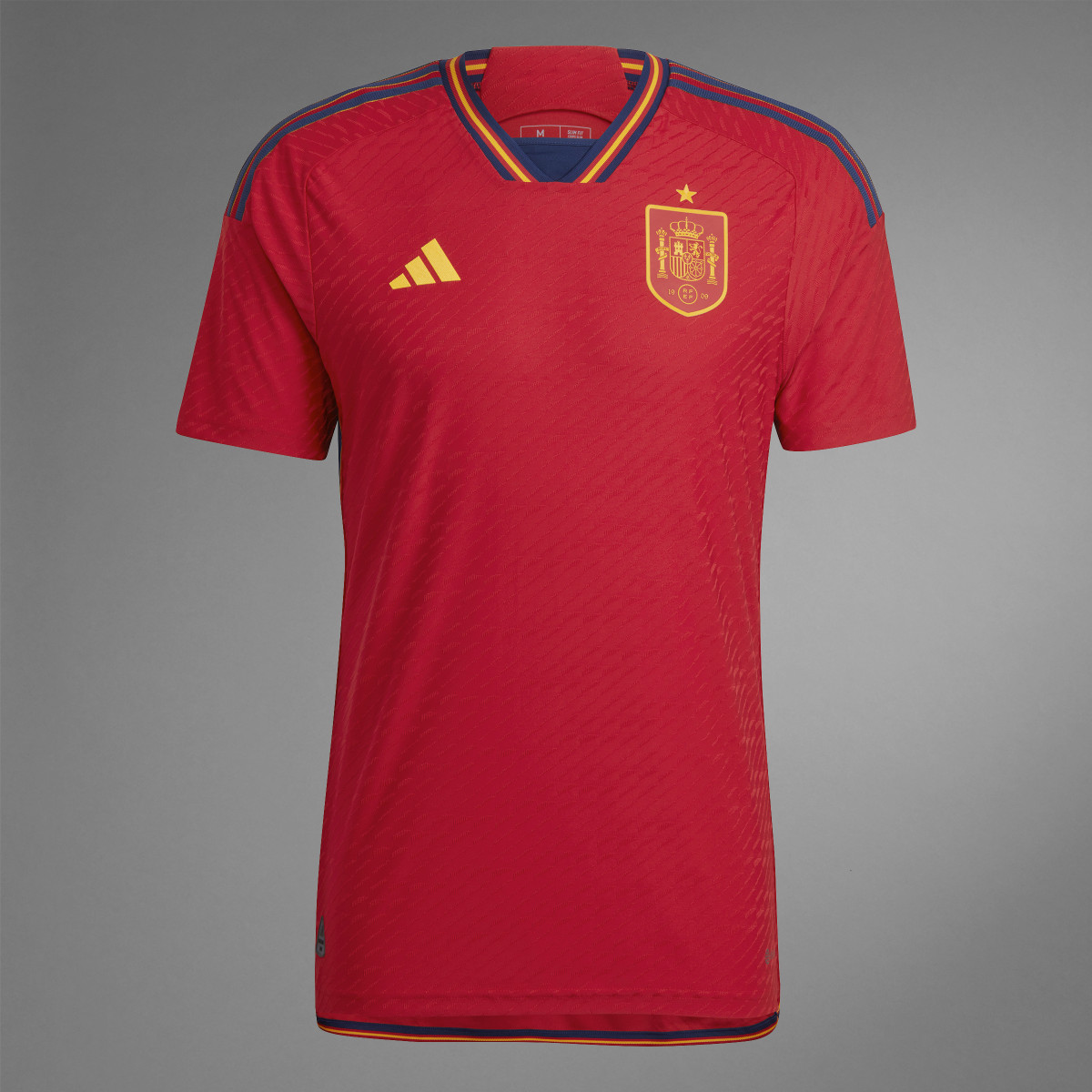 Adidas Spain 22 Home Authentic Jersey. 10