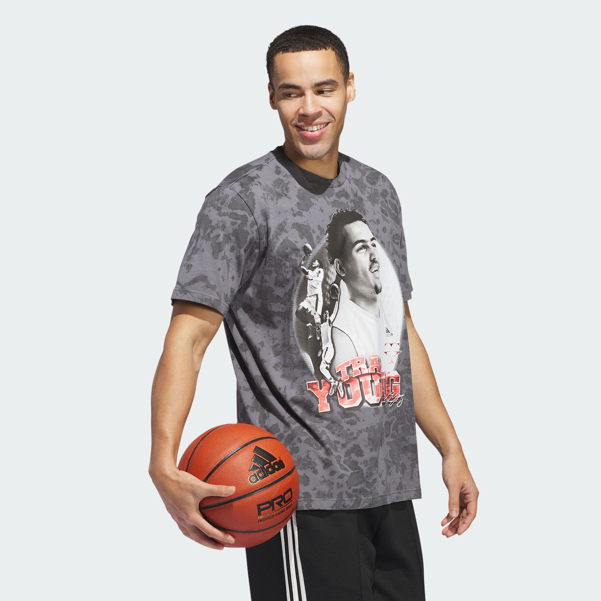 Adidas Trae Tunnel Graphic Tee. 4