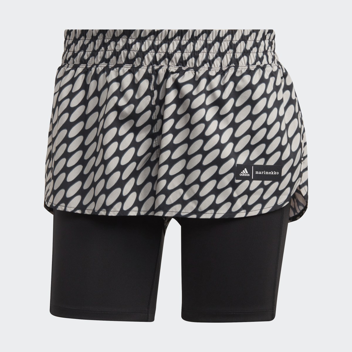 Adidas x Marimekko Run Icons 3 Bar Logo 2-in-1 Running Shorts. 4