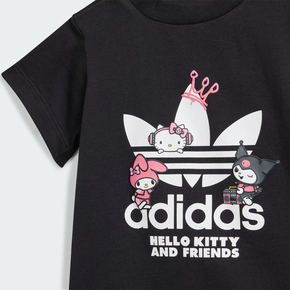 Adidas Conjunto de Vestido Playera y Mallas adidas Originals x Hello Kitty. 8