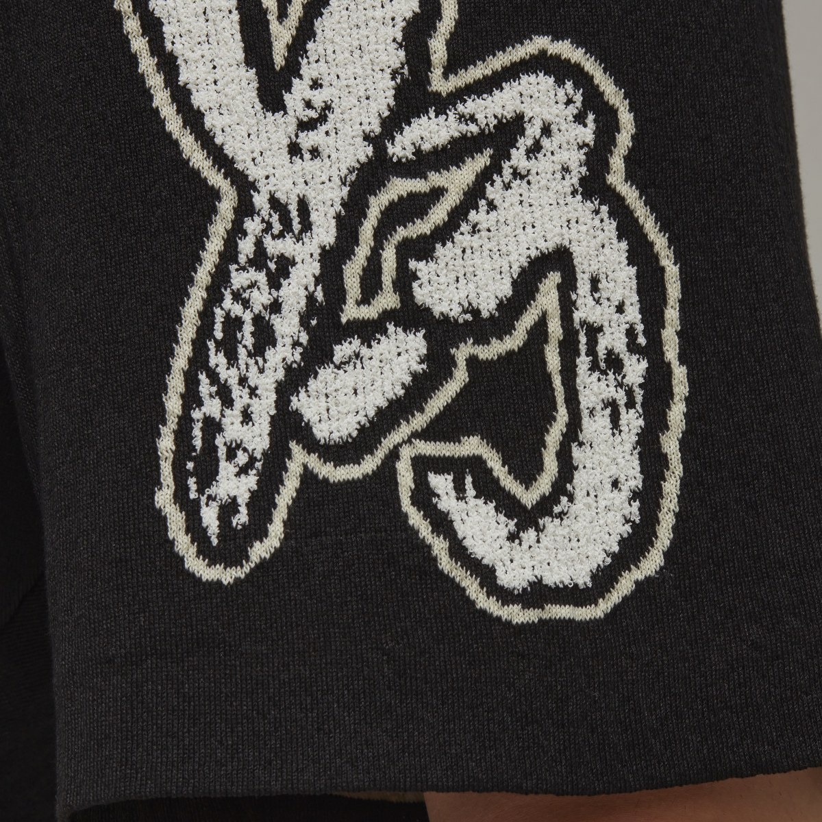 Adidas Y-3 Logo Knit Shorts. 7