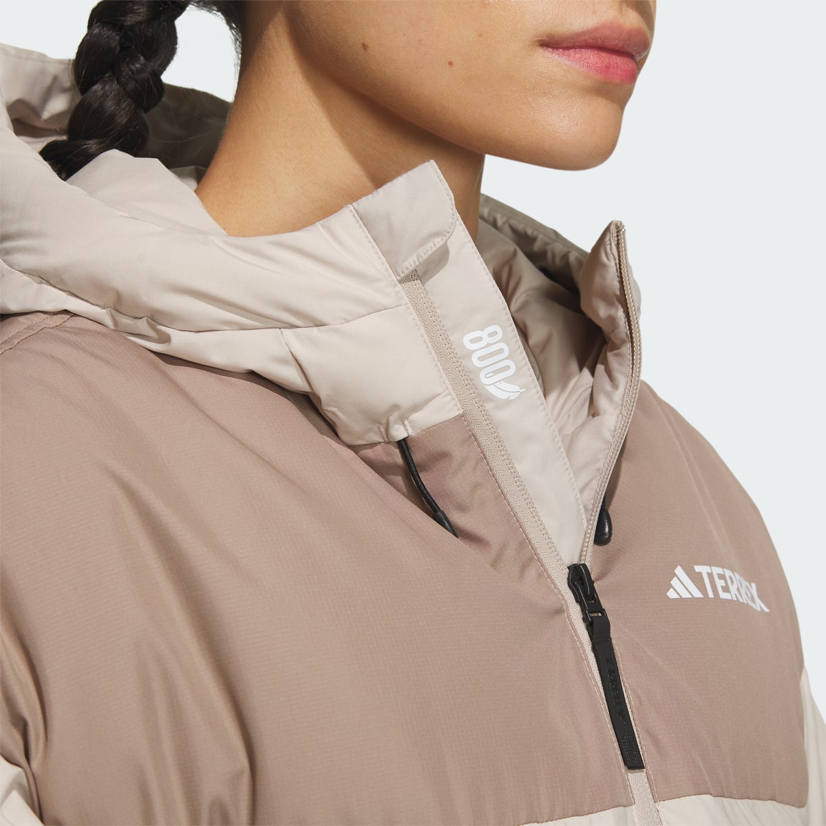 Adidas Chaqueta de plumón Goose Midweight Puffer. 6