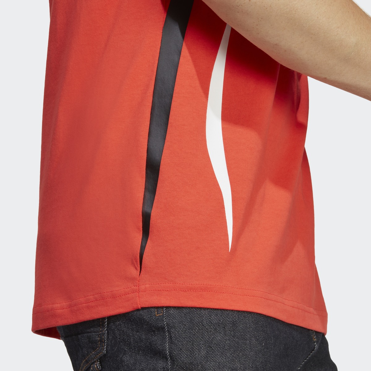Adidas Colourblock T-Shirt. 7