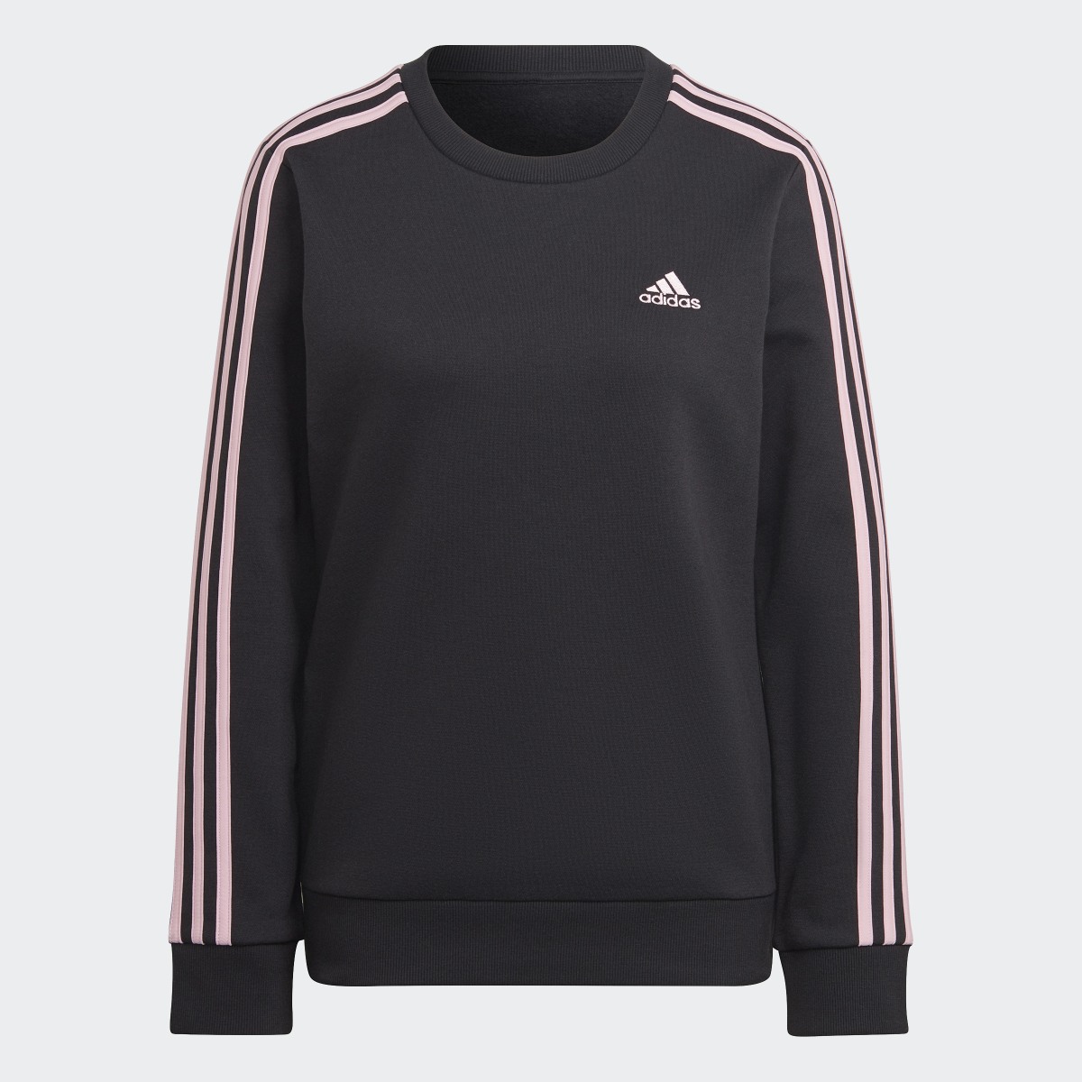 Adidas Essentials 3-Stripes Fleece Sweatshirt. 5