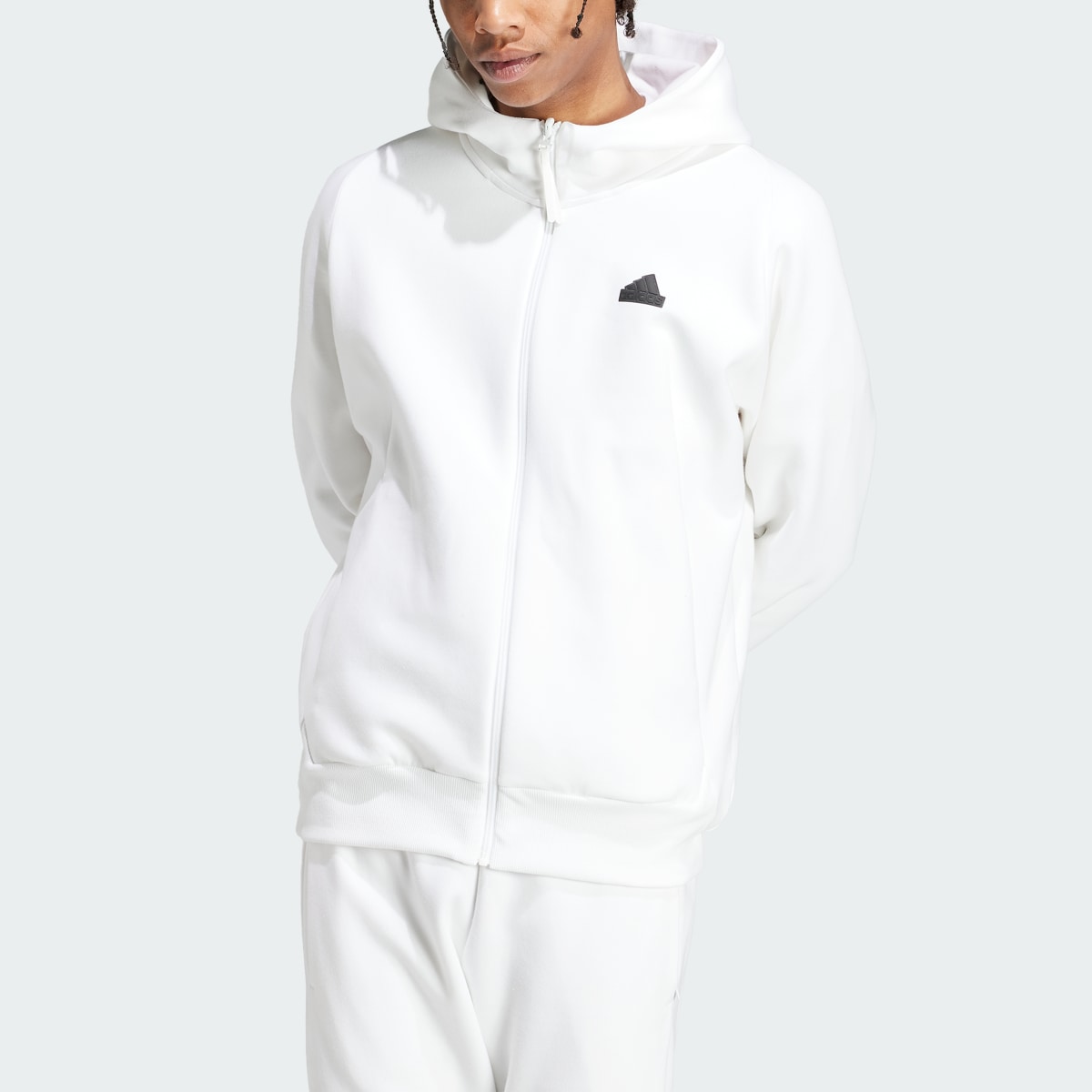 Adidas Veste de survêtement à capuche entièrement zippée Z.N.E. Premium. 4