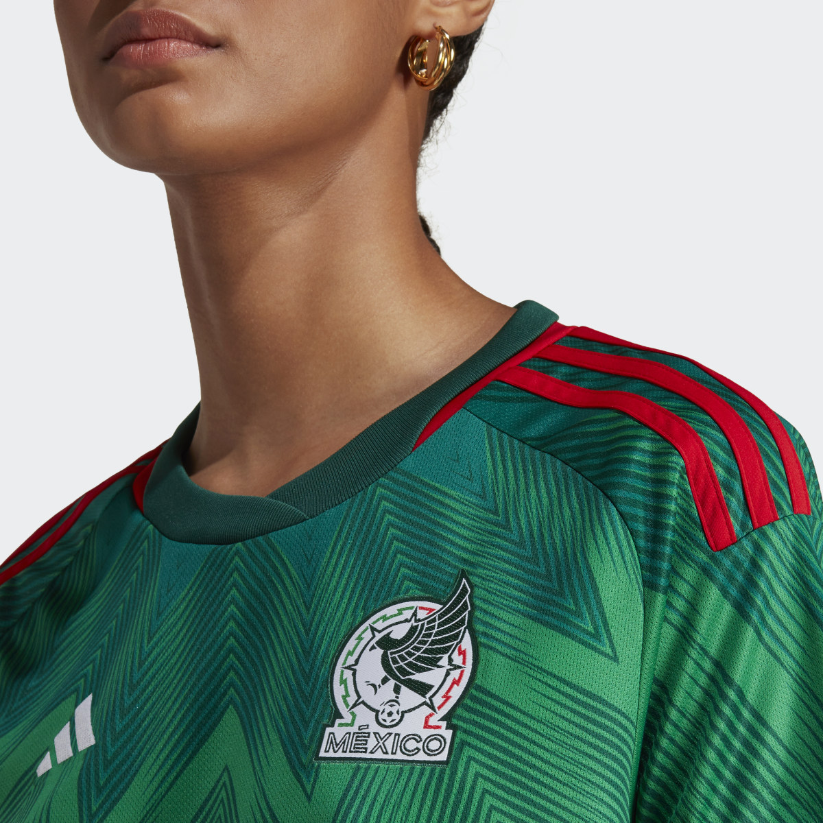 Adidas Jersey Local Mujer Selección Nacional de México. 7