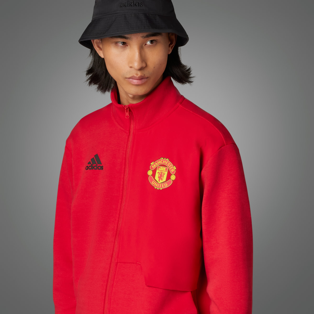 Adidas Manchester United Anthem Jacket. 8