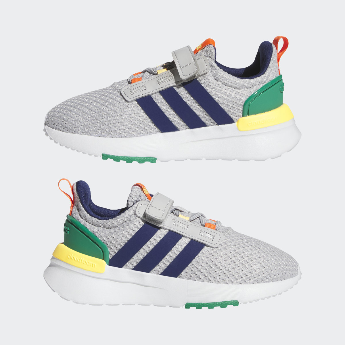 Adidas Racer TR21 Lifestyle Running Elastic Lace and Top Strap Shoes. 8