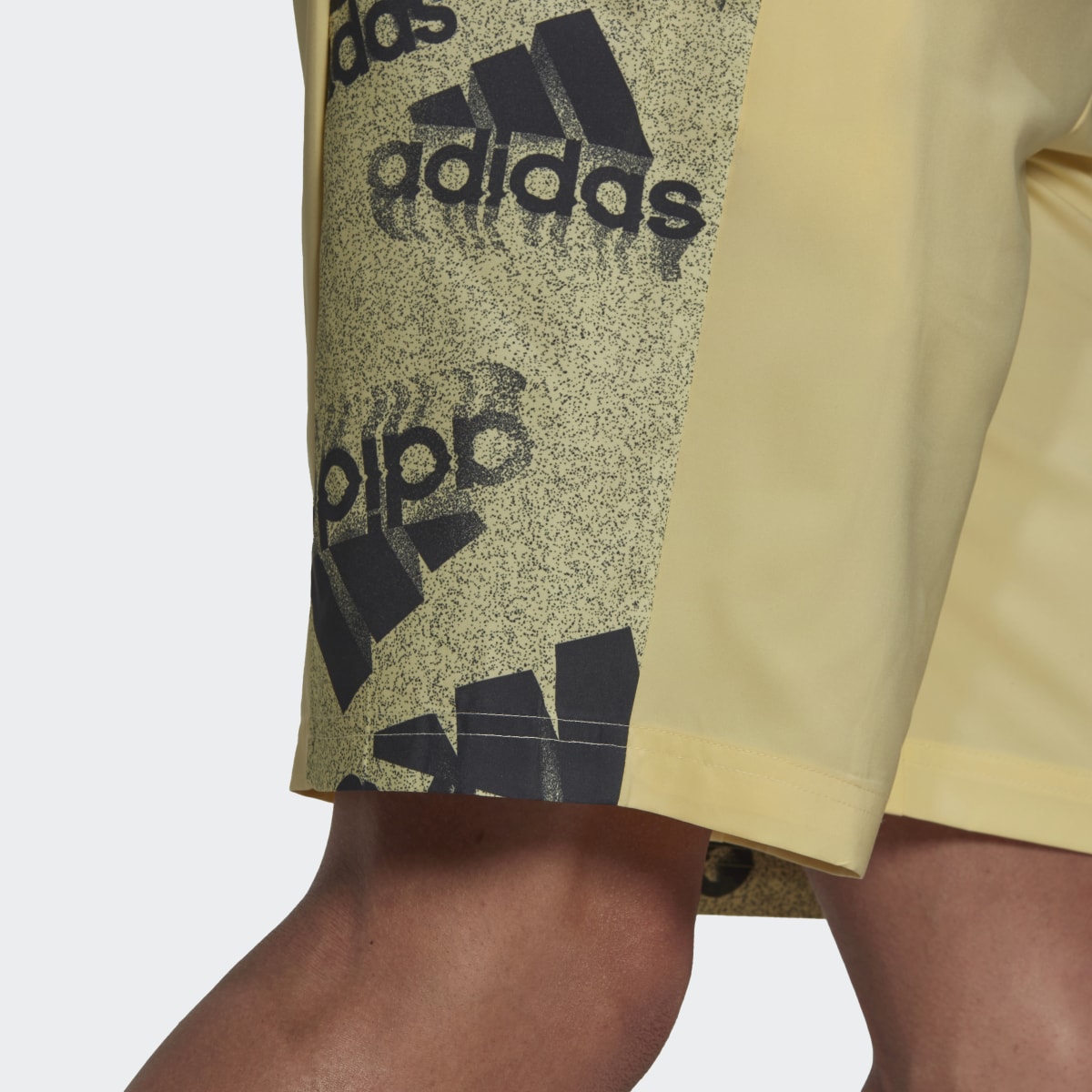 Adidas Essentials BrandLove Woven Shorts. 6