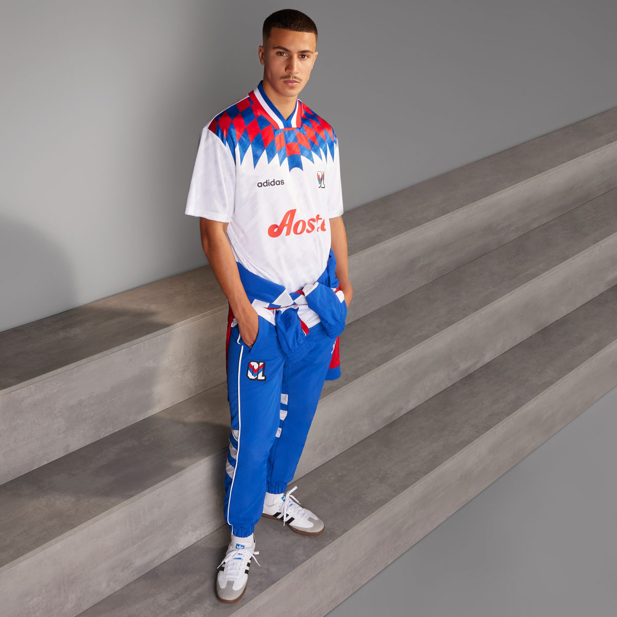 Adidas Camiseta Olympique de Lyon 95/96 Bringback. 6