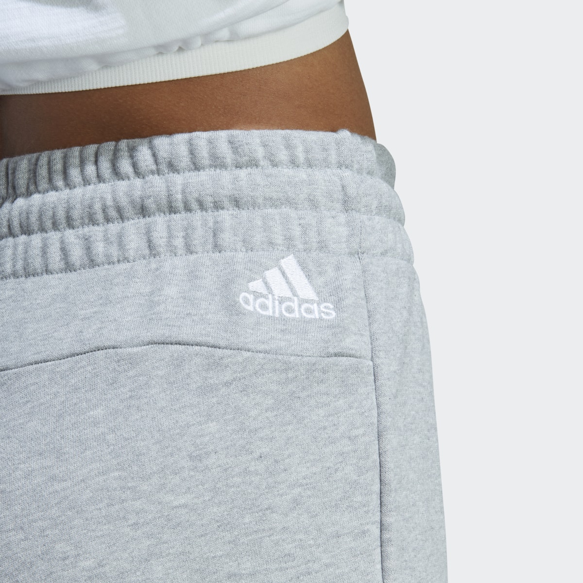 Adidas Essentials Linear French Terry Shorts. 6