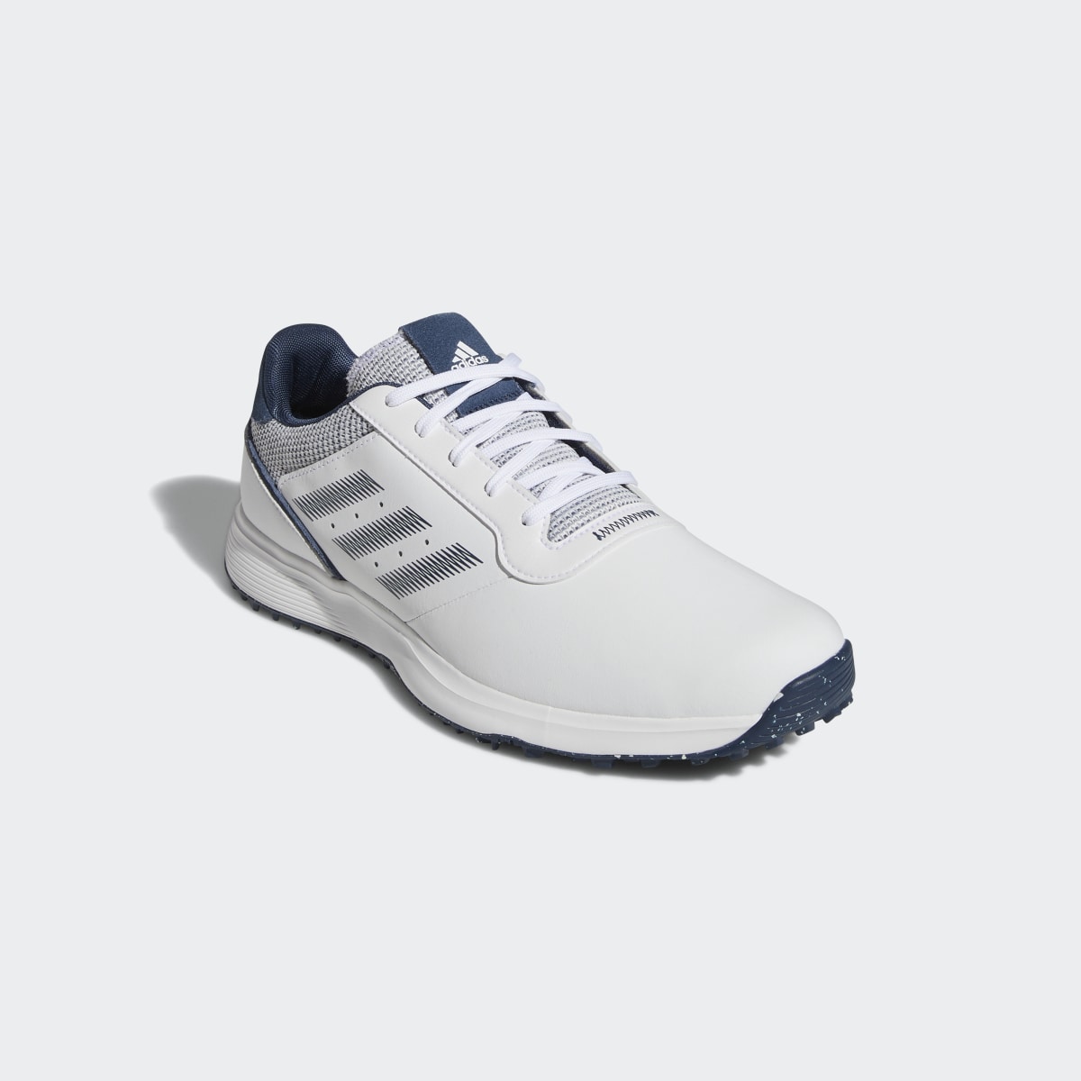 Adidas Sapatos de Golfe em Pele sem Bicos S2G. 5