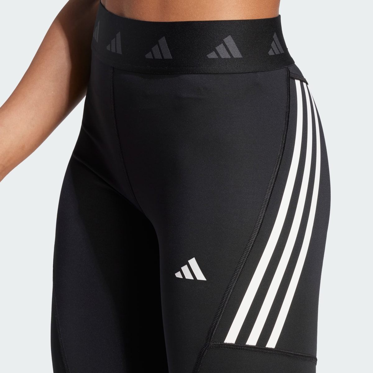 Adidas Techfit Hyperglam Full-Length Leggings. 7