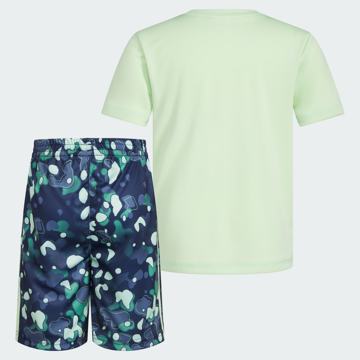 Adidas POLY C TEE AOP 3S SHORT SET. 4