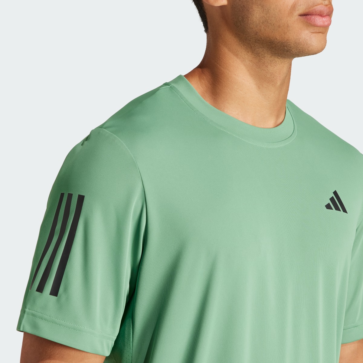 Adidas Club 3-Streifen Tennis T-Shirt. 6