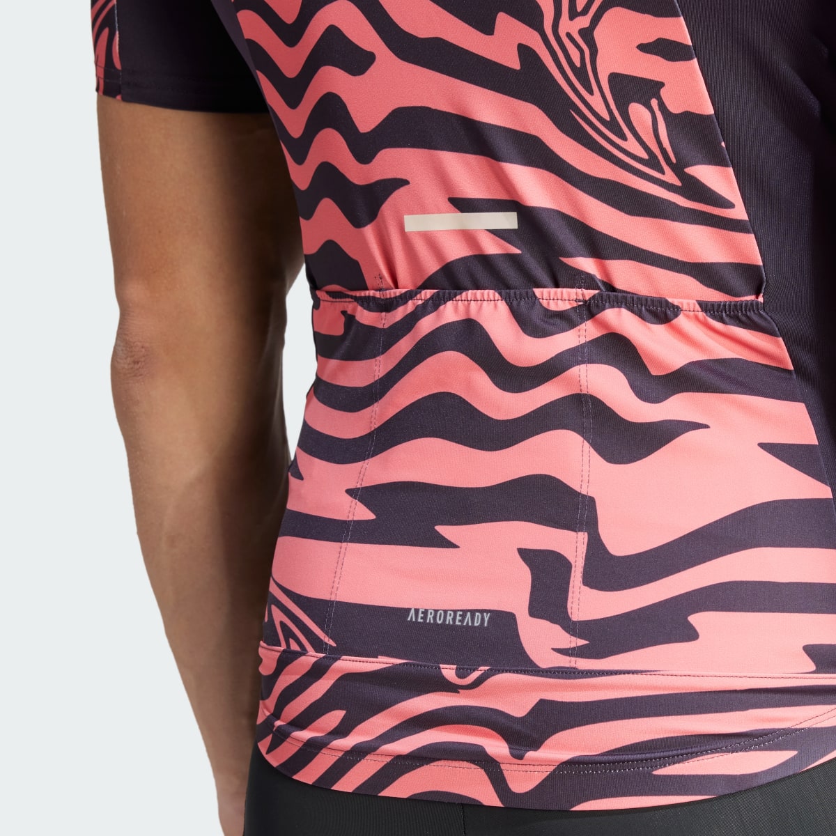 Adidas Essentials 3-Stripes Fast Zebra Cycling Jersey. 7