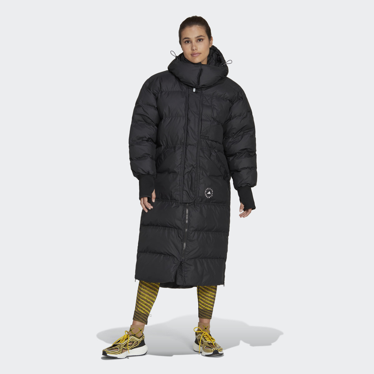 Adidas long deals padded coat