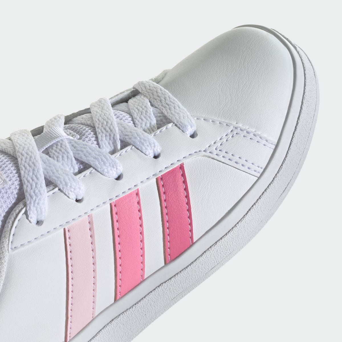 Adidas Grand Court Lifestyle Tennis Lace-Up Shoes. 10