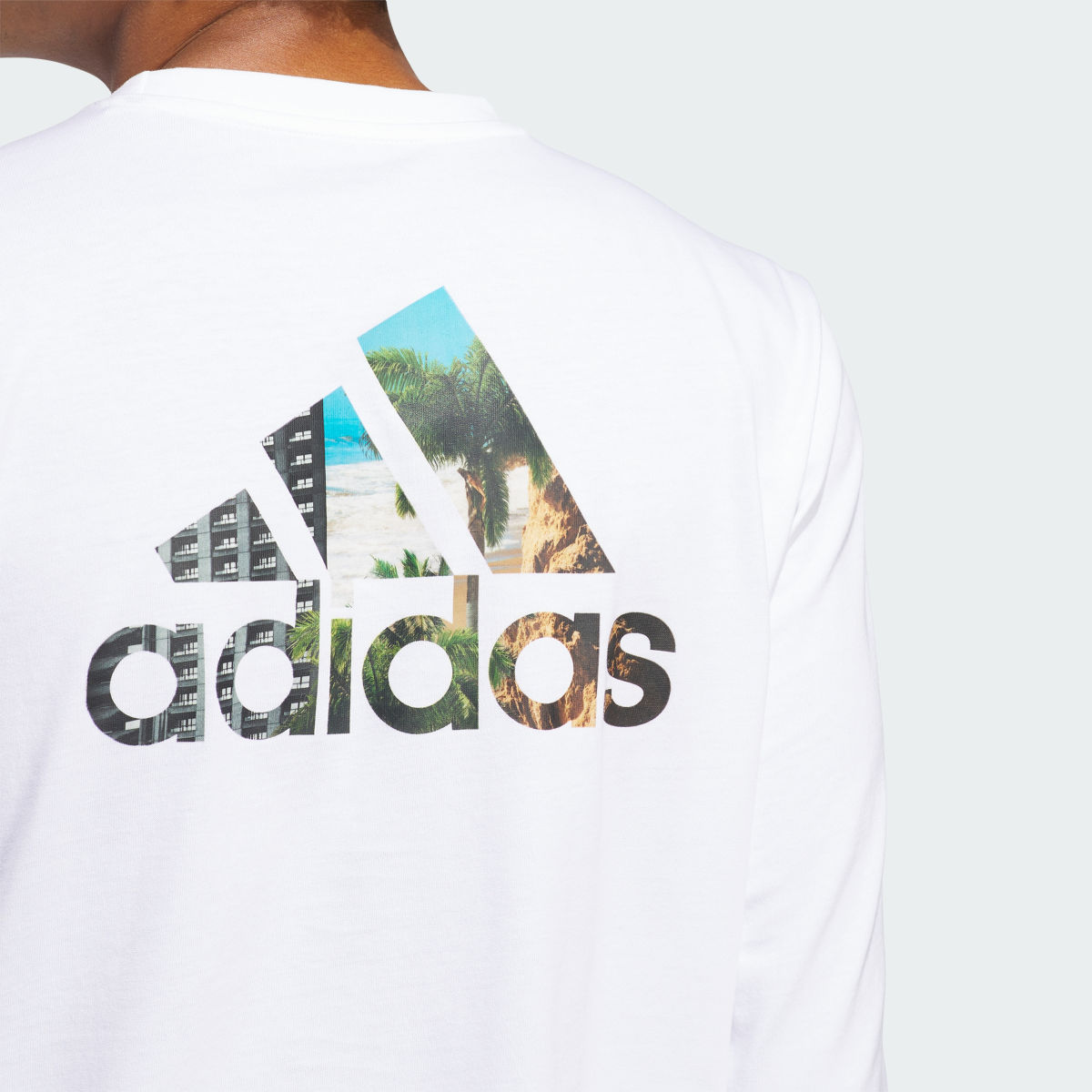 Adidas LA Graphic Long Sleeve Tee. 7