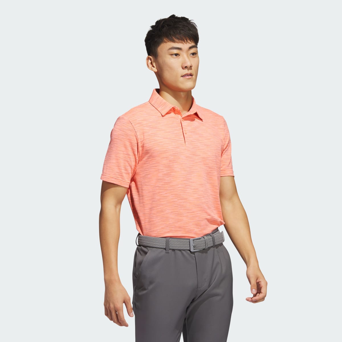 Adidas Space Dye Golf Polo Shirt. 4