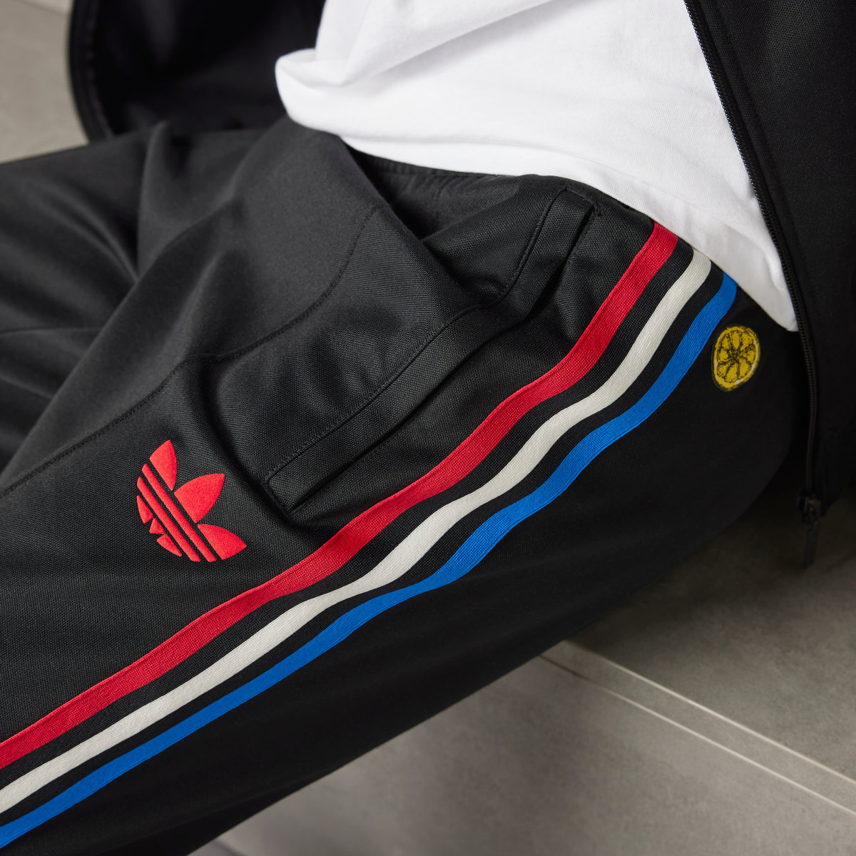 Adidas Calças Originals Stone Roses do Manchester United. 8