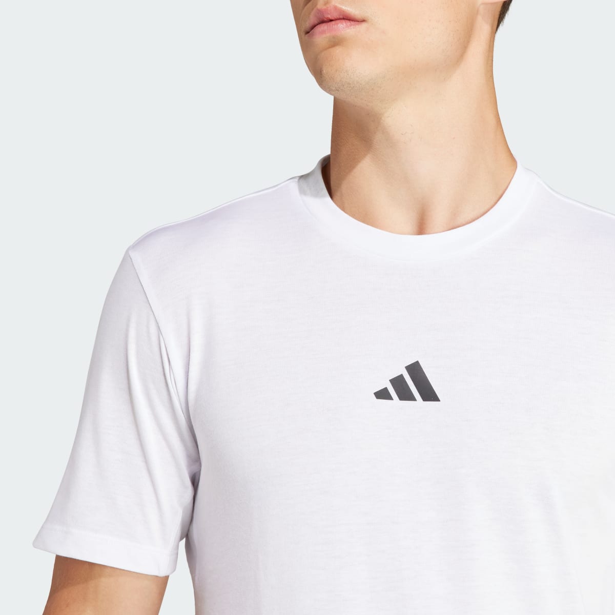 Adidas Playera Workout Logo. 7