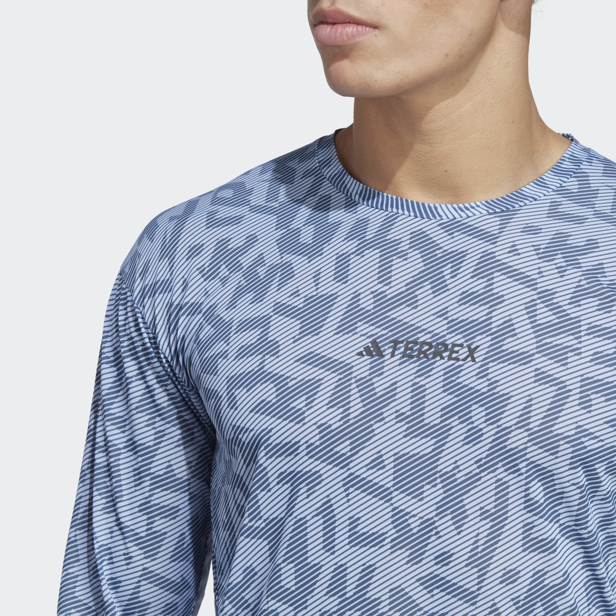 Adidas Terrex Trail Running Long Sleeve Tee. 6