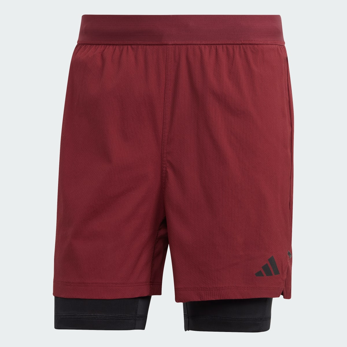 Adidas Power Workout Two-in-One Shorts. 5