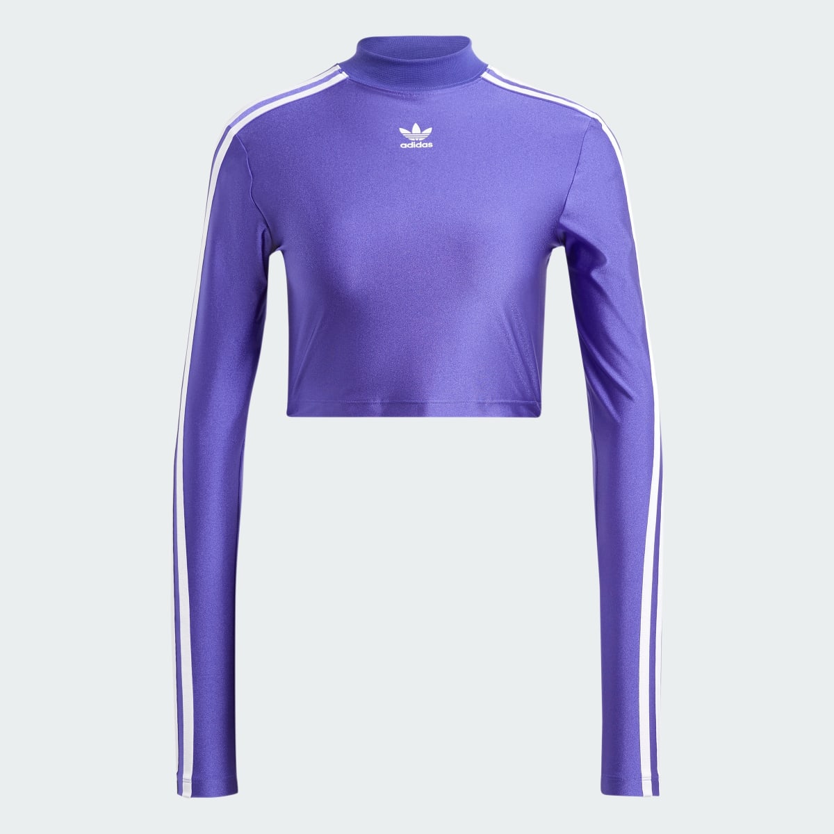 Adidas Koszulka 3-Stripes Cropped Long Sleeve. 5