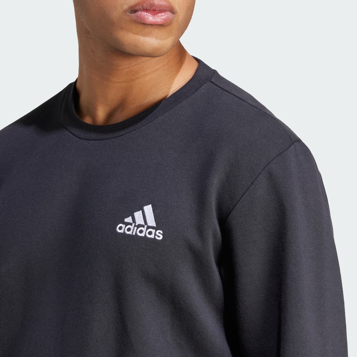 Adidas FEELCOZY ESSENTIALS FLEECE SWEATSHIRT. 7