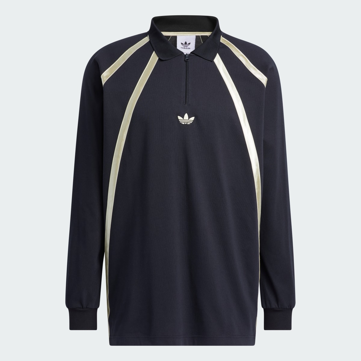 Adidas Rugby Long Sleeve Polo Shirt (Gender Neutral). 4