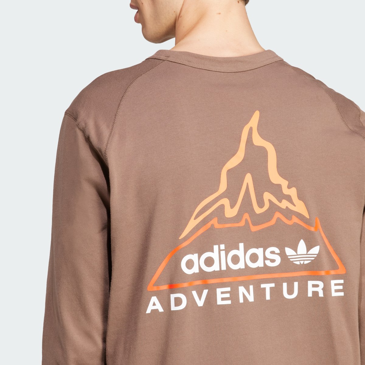 Adidas Adventure Graphic Long Sleeve Tee. 7