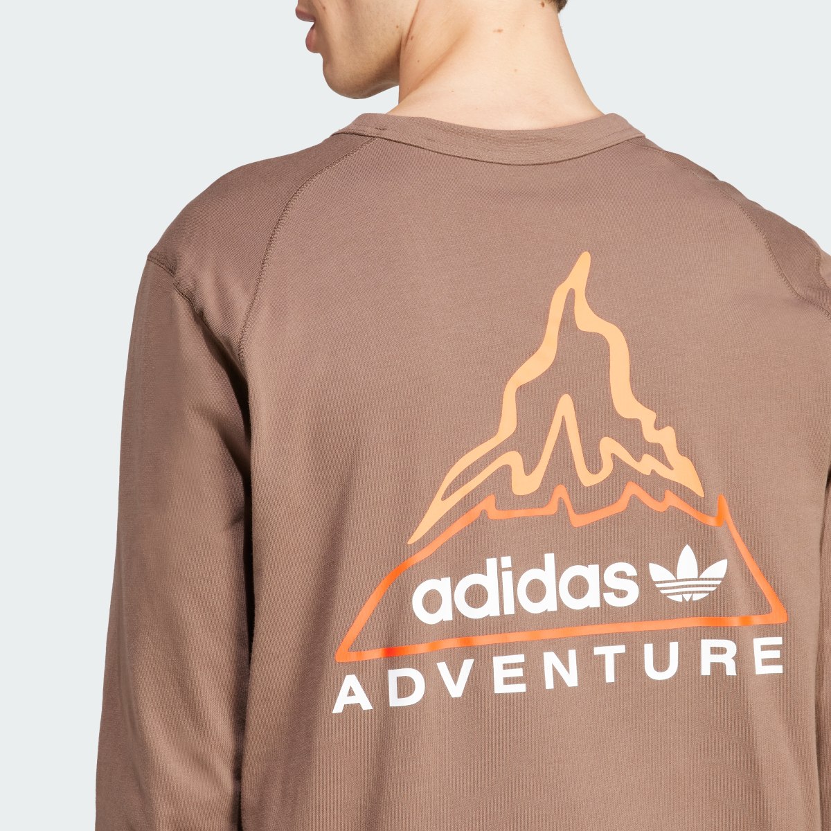 Adidas Adventure Graphic Uzun Kollu Üst. 7