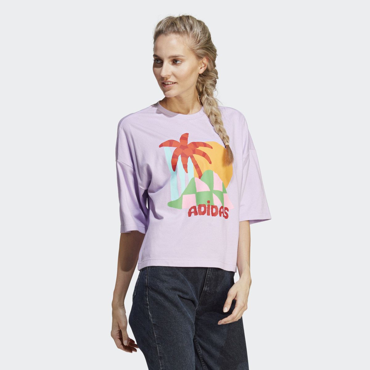 Adidas Playera Estampada adidas x FARM Rio. 4