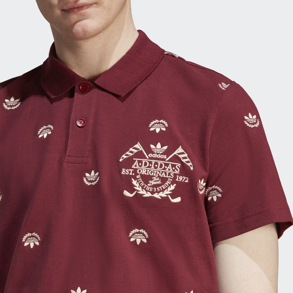 Adidas Graphics Archive Polo Shirt. 7