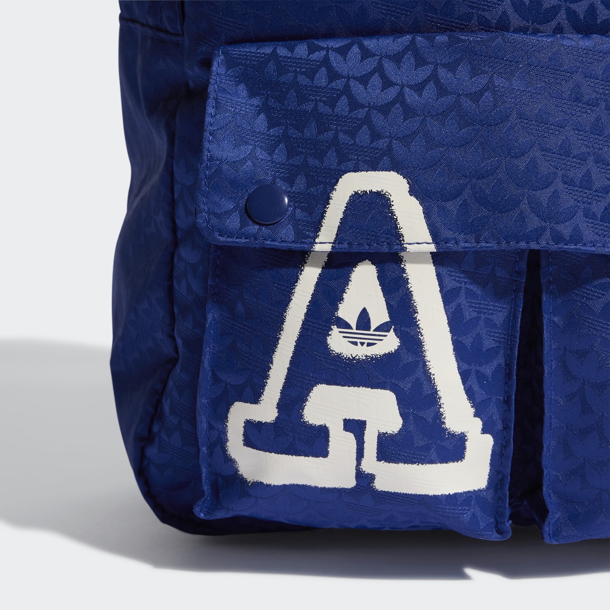 Adidas Trefoil Jacquard Monogram Backpack. 6