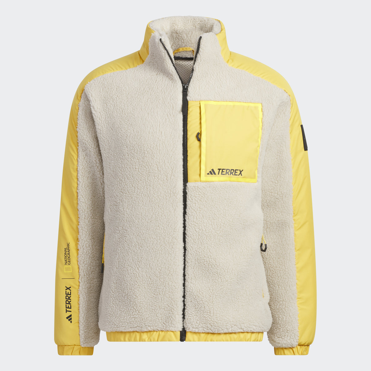 Adidas Chaqueta National Geographic High-Pile Fleece. 5