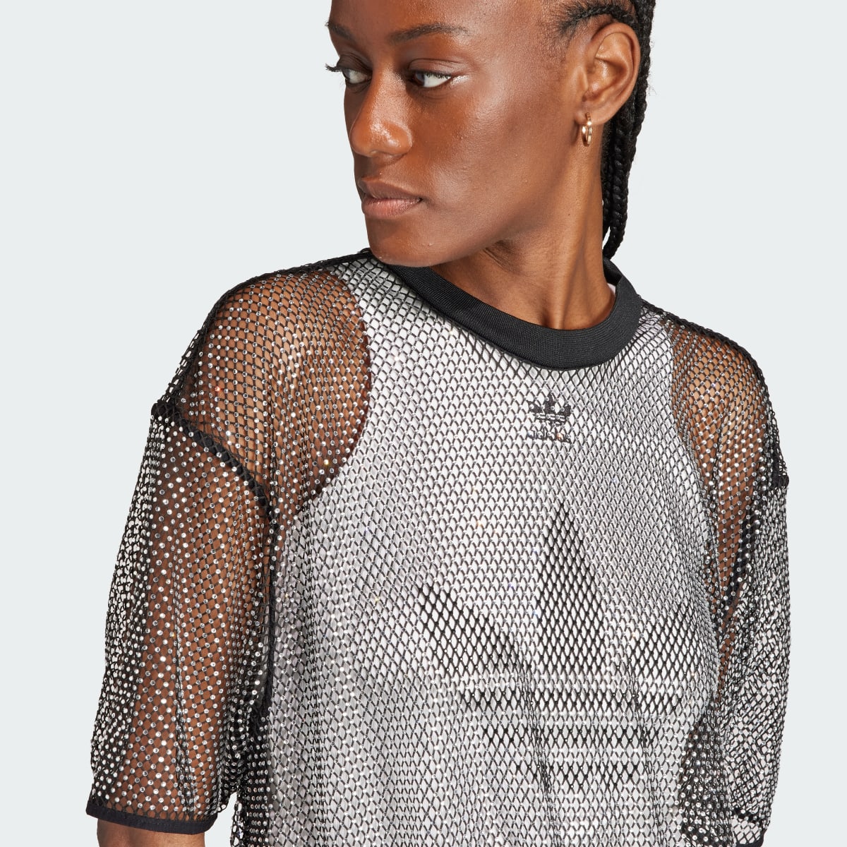 Adidas Adilenium Rhinestone T-Shirt. 6