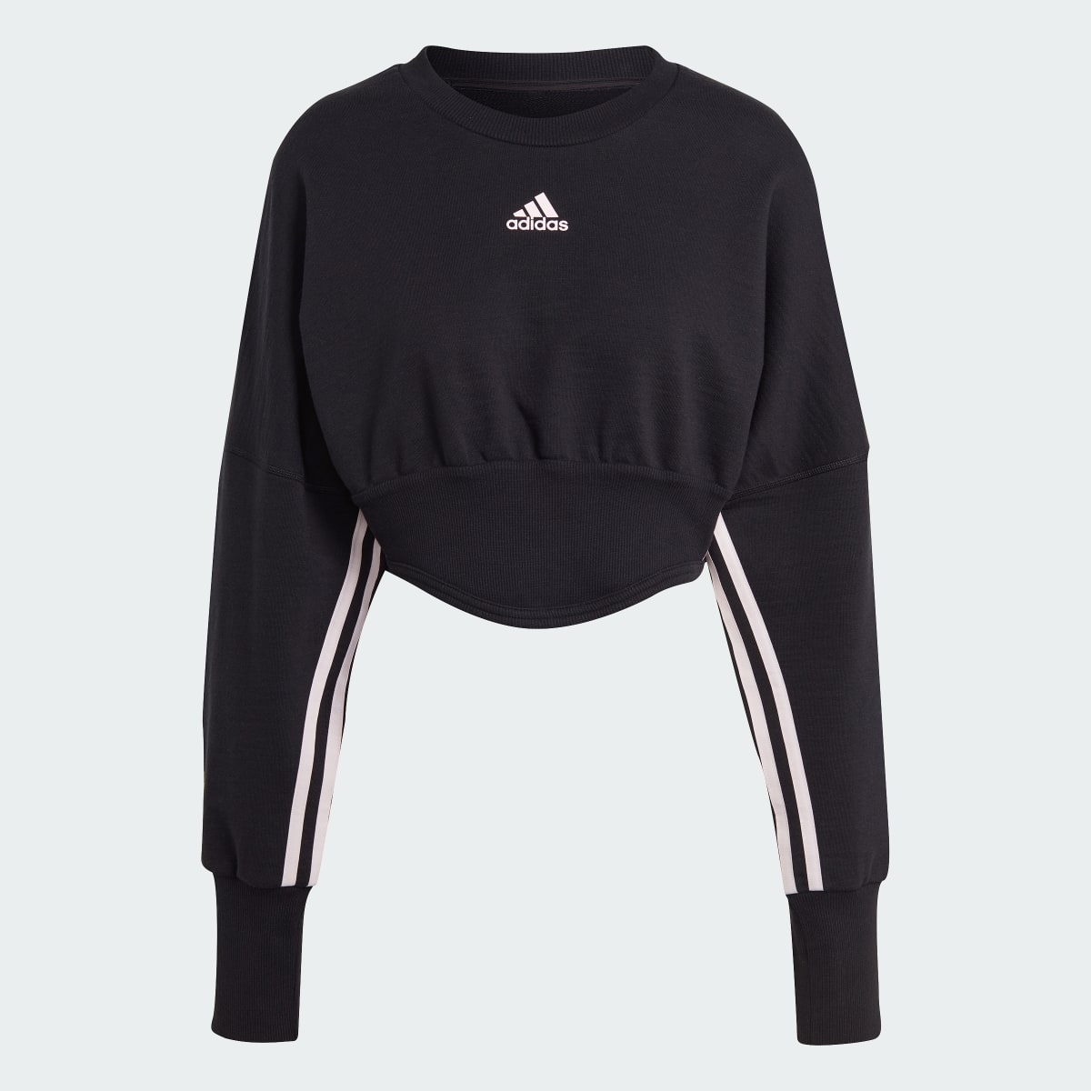 Adidas Dance 3-Stripes Corset-Inspired Sweatshirt. 4